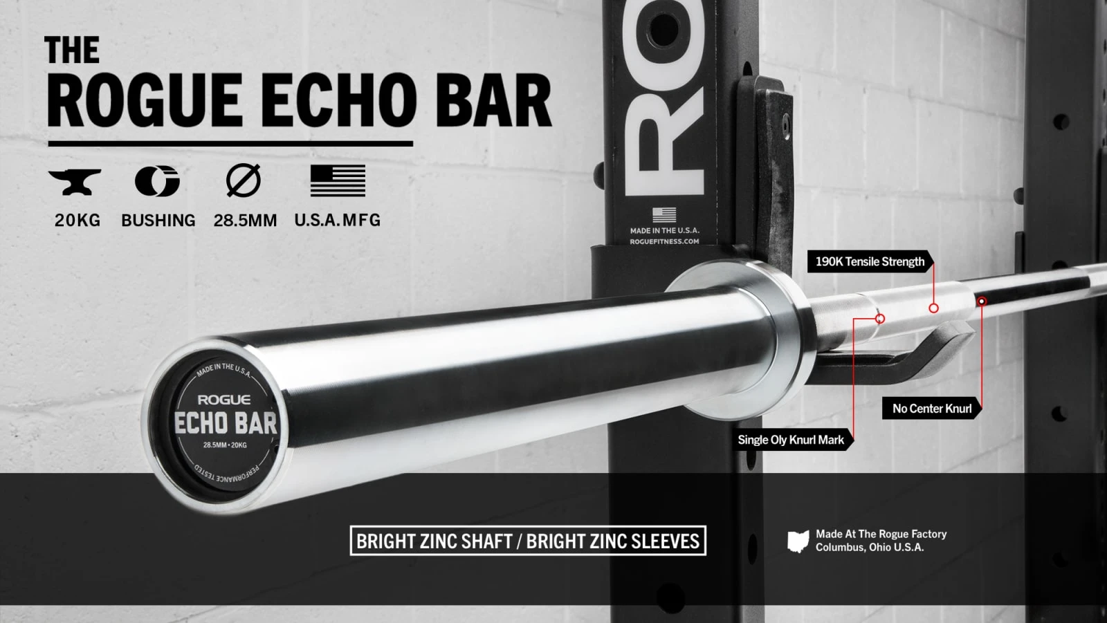 Rogue Fitness Rogue Echo Bar 2.0 3 Rogue Fitness Rogue Echo Bar 2.0