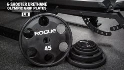 Rogue Fitness Rogue 6-Shooter Urethane Olympic Grip Plates