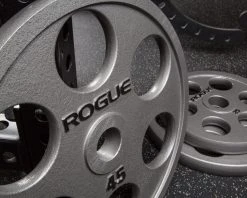 Rogue Fitness Rogue 6-Shooter Olympic Grip Plates -Rogue Fitness shop IP0183 WEB2 o739u2