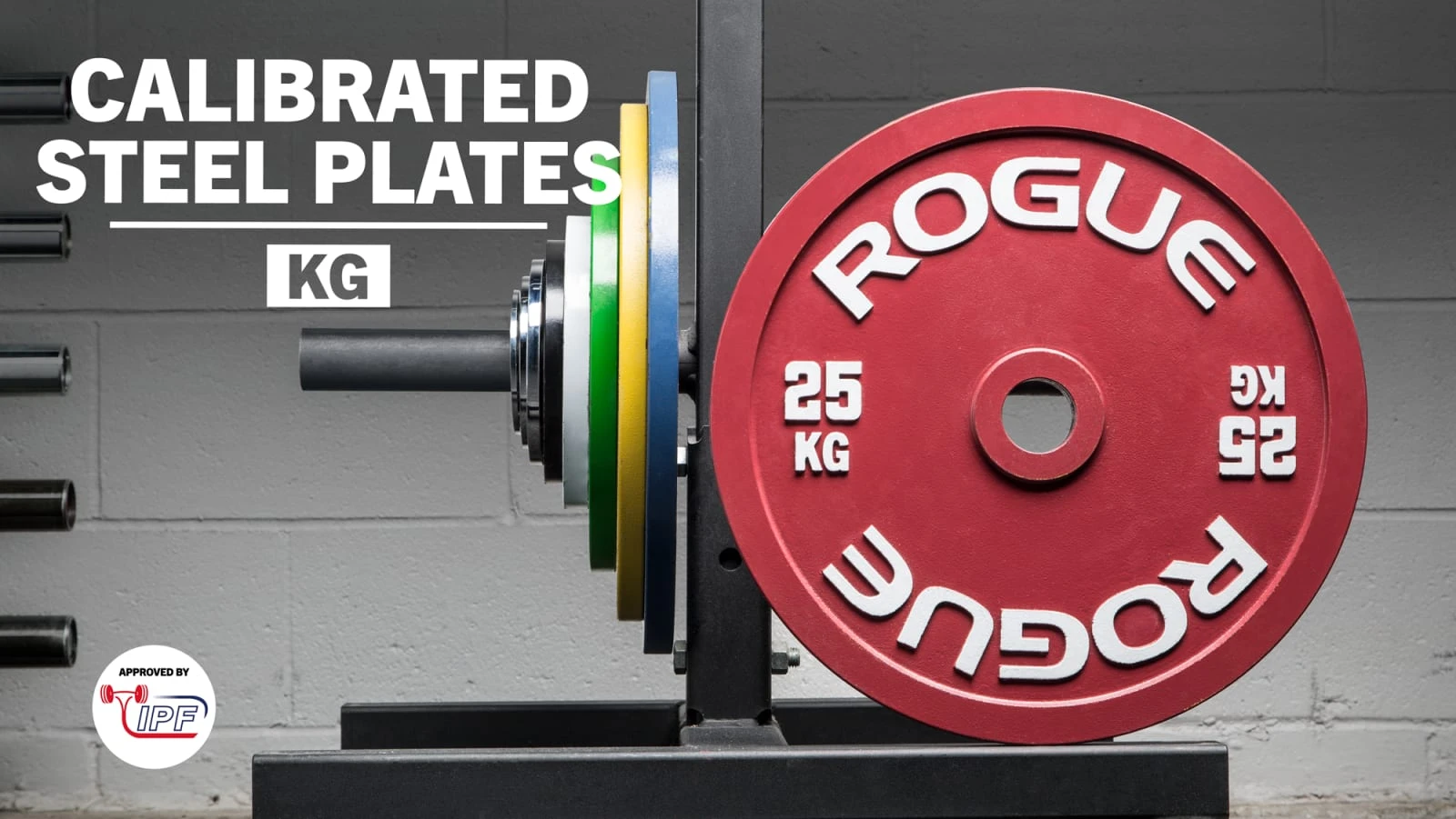 Rogue Fitness Rogue Calibrated KG Steel Plates 3 Rogue Fitness Rogue Calibrated KG Steel Plates