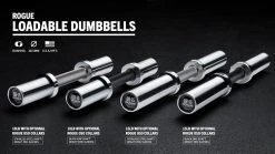 Rogue Fitness Rogue Loadable Dumbbells
