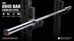 Rogue Fitness The Ohio Bar - Stainless Steel