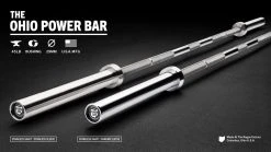 Rogue Fitness Rogue 45LB Ohio Power Bar - Stainless Steel