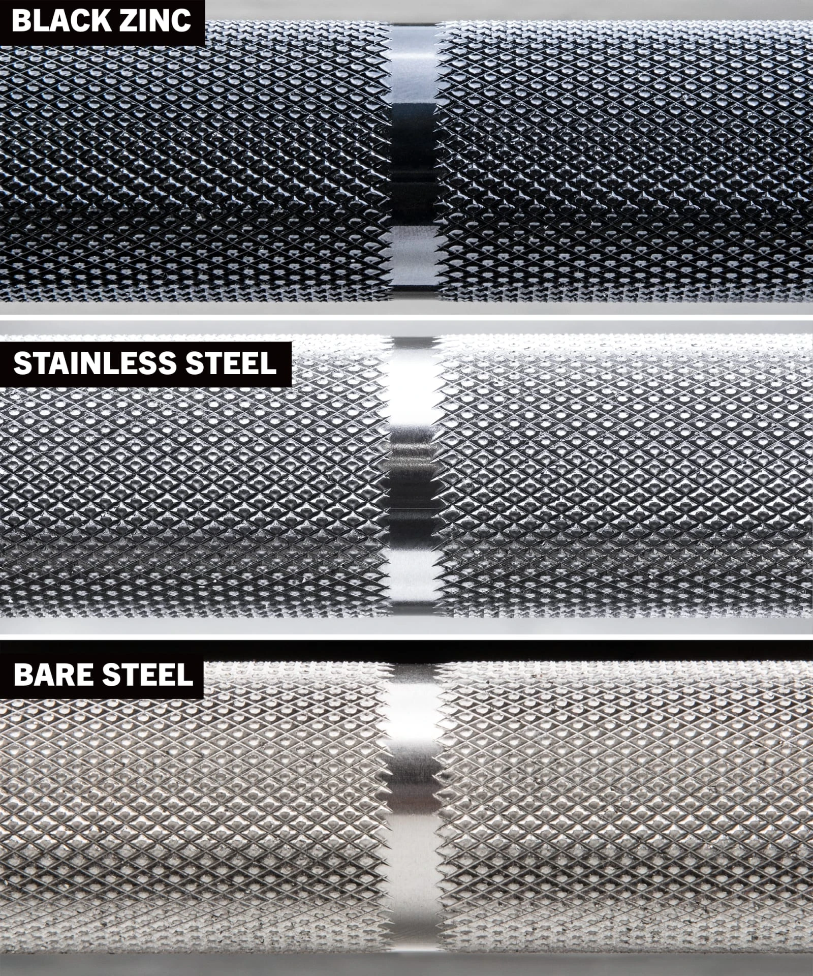 Rogue Fitness Rogue 45LB Ohio Power Bar - Bare Steel 5 Rogue Fitness Rogue 45LB Ohio Power Bar - Bare Steel - Image 3