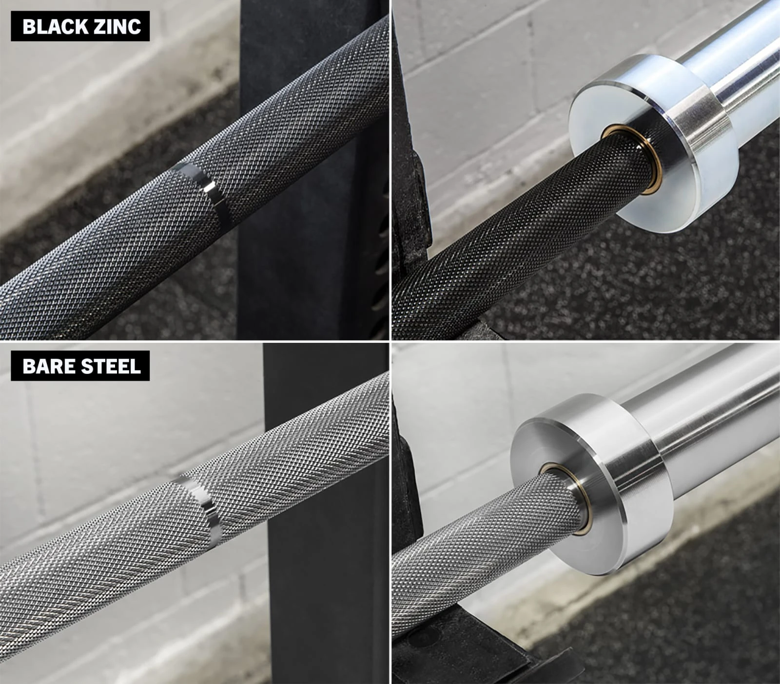 Rogue Fitness Rogue 45LB Ohio Power Bar - Bare Steel 6 Rogue Fitness Rogue 45LB Ohio Power Bar - Bare Steel - Image 4