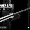Rogue Fitness Rogue 20KG Ohio Power Bar - Black Zinc -Rogue Fitness shop RA0692 BLBR H GFX grfpkf