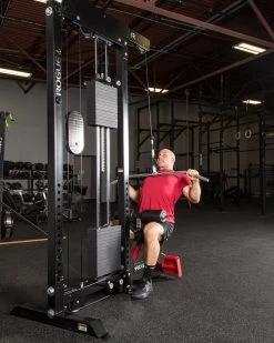 Rogue Fitness Monster Lat Pulldown/Low Row (Stand Alone) -Rogue Fitness shop RA1372 BLACK MG web4 e8k9oz