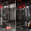 Rogue Fitness Monster Lat Pulldown/Low Row (Rack Mounted) -Rogue Fitness shop RA1390 BLACK MG H ikjy5i