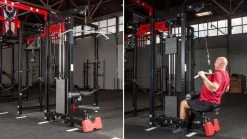 Rogue Fitness Monster Lat Pulldown/Low Row (Rack Mounted)