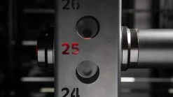 Rogue Fitness Rogue Monster Plate Storage Pin Pair - Black/Red -Rogue Fitness shop RA1636 H1805 WEB2 stws0b