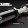 Rogue Fitness Rogue DB25-10 Loadable Dumbbell - Stainless -Rogue Fitness shop RA2119 SSIL H mzpl01