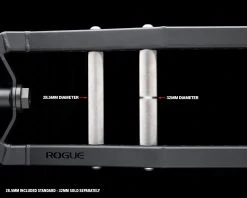 Rogue Fitness Rogue MG-4C Multi Grip Camber Bar -Rogue Fitness shop RA2642 32mm Grips GFX rdpbcx
