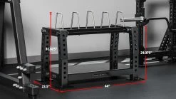 Rogue Fitness Monster Bumper Rack 9 Rogue Fitness Monster Bumper Rack -Rogue Fitness shop RF0878 BLACK MG web2 mlmzdh