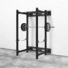 Rogue Fitness Monster Lite RML-390FULLW Fold Back Wall Mount Power Rack -Rogue Fitness shop RF0884 BLACK MG DYN