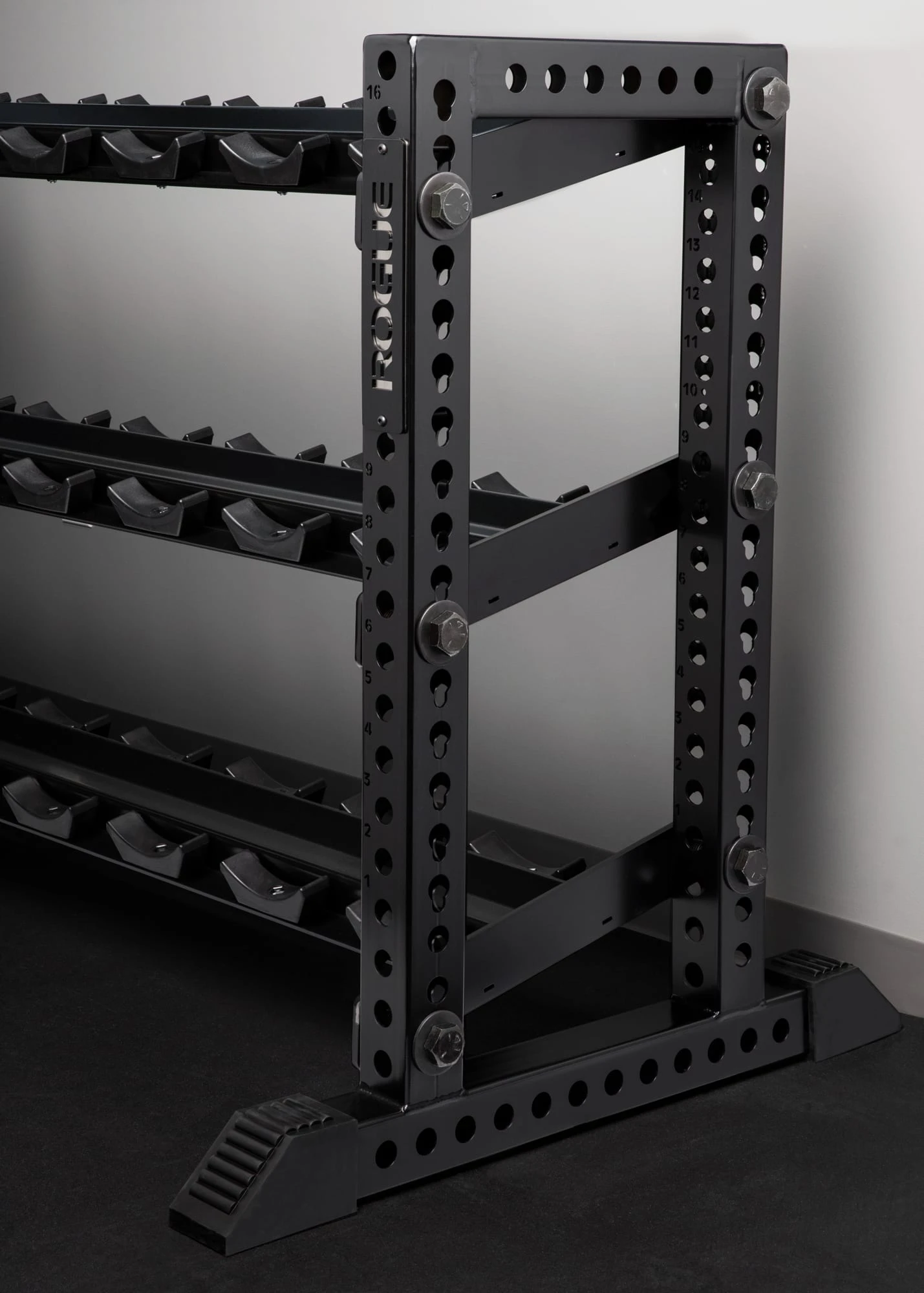 Rogue Fitness Rogue Monster 3 Tier Dumbbell Rack 7 Rogue Fitness Rogue Monster 3 Tier Dumbbell Rack - Image 5