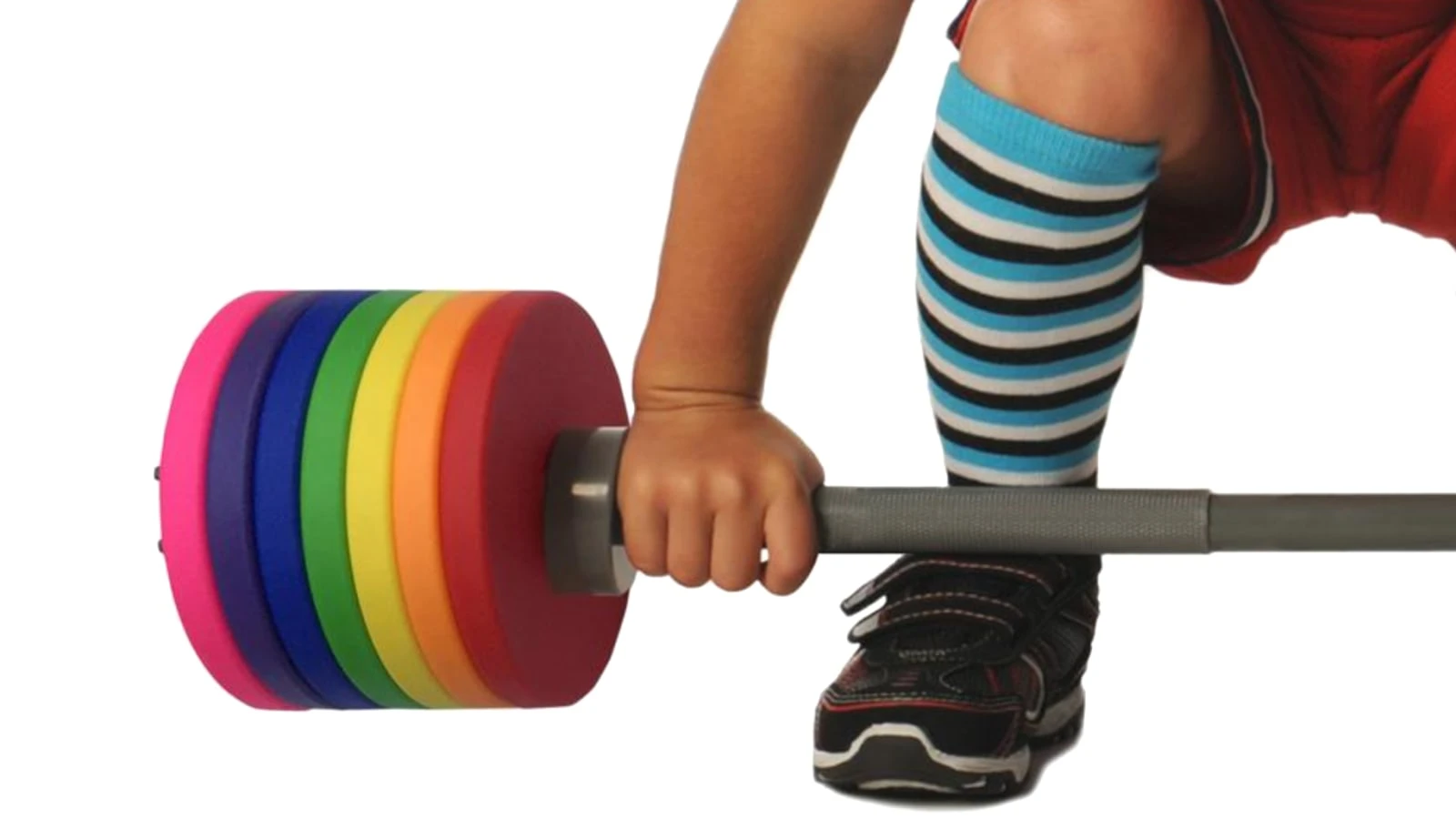 WOD Toys ® WOD Toys ® Barbell Mini & Colored Bumper Plates 5 WOD Toys ® WOD Toys ® Barbell Mini & Colored Bumper Plates - Image 3