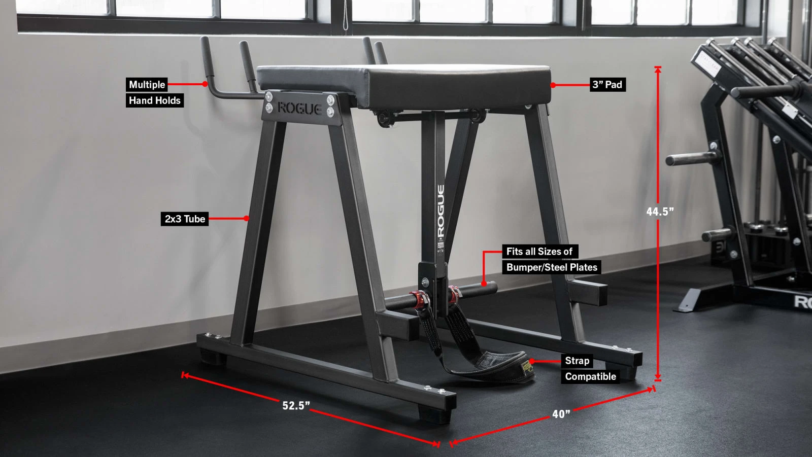 Rogue Fitness RH-2 Rogue Reverse Hyper 3 Rogue Fitness RH-2 Rogue Reverse Hyper