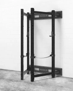 Rogue Fitness Monster Lite RML-390FULLW Fold Back Wall Mount Power Rack -Rogue Fitness shop monster lite fold back rack web3 d03hfn
